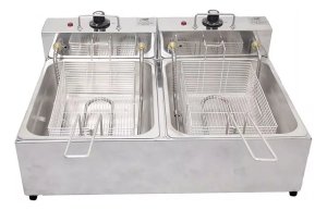 Fritadeira Elétrica 10L Stevan Metal 220v