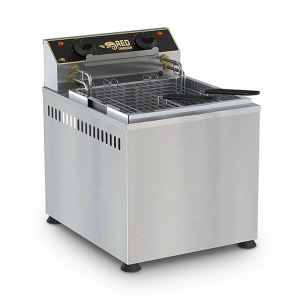 Fritadeira Elétrica de Mesa Zona Fria Òleo 18L 8000W Red Chameleon 220V