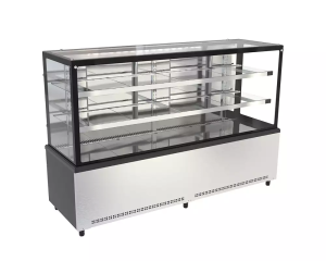 Balcão Vitrine Seca Venâncio 2M Prime INOX  220v
